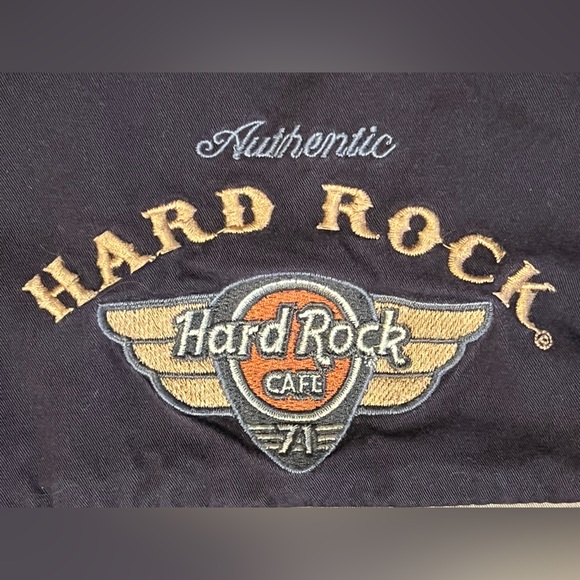 🎸 Hard Rock Guitar Company / Hard Rock Cafe  GENERIC Mechanic Shirt NO CITY XXL - Picture 8 of 16